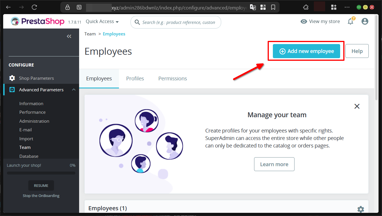 Cara Kelola Akun Tim di Prestashop Jika Ada Karyawan Baru 8 Cara Kelola Akun Tim di Prestashop Jika Ada Karyawan Baru