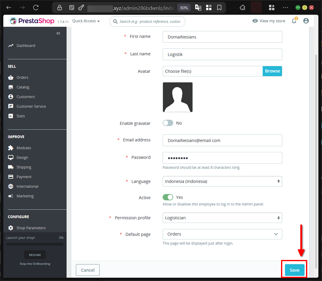 Cara Kelola Akun Tim di Prestashop Jika Ada Karyawan Baru 9 Cara Kelola Akun Tim di Prestashop Jika Ada Karyawan Baru