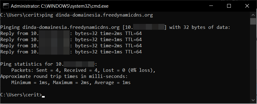 Cara Koneksi Dynamic DNS No-IP Pada IP Publik Windows OS 20 Cara Koneksi Dynamic DNS No-IP Pada IP Publik Windows OS
