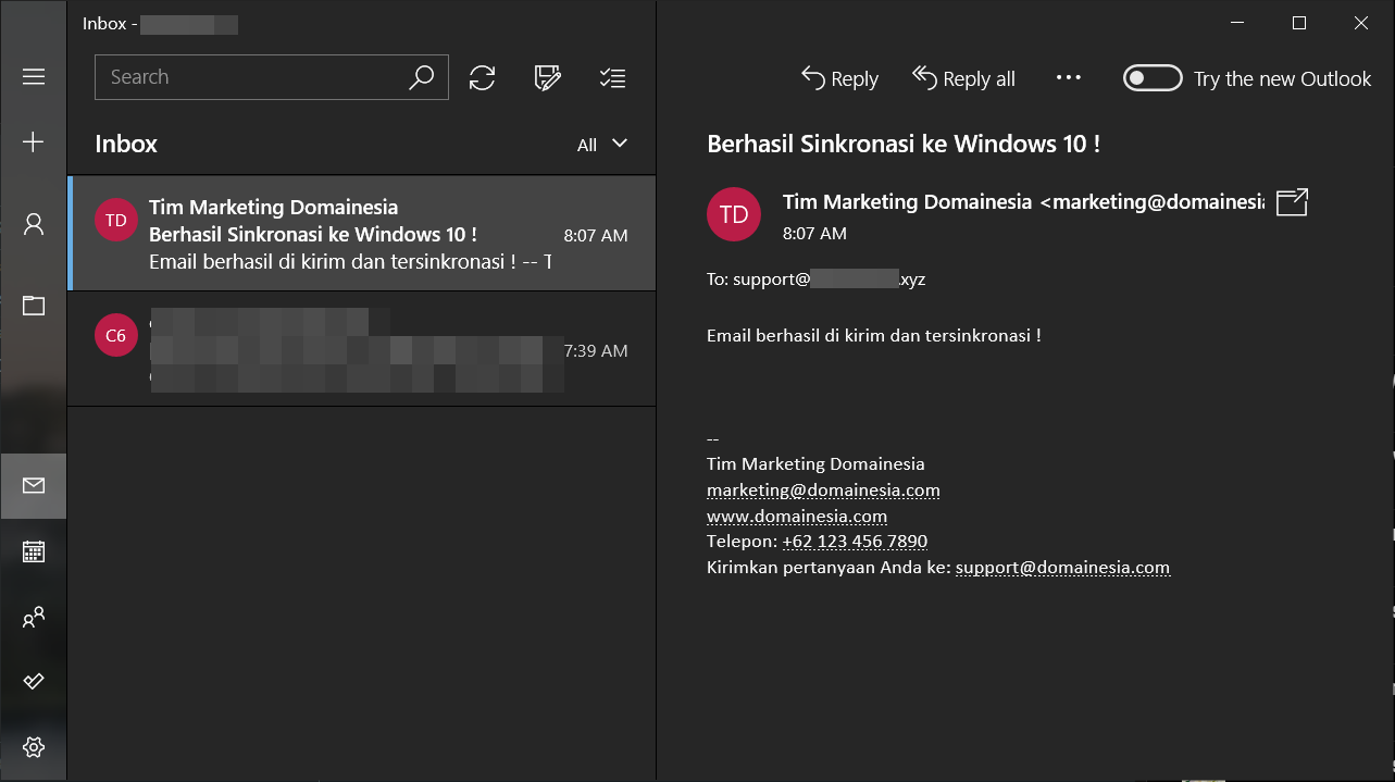 Cara Koneksikan Email cPanel Ke Email Client Windows 10