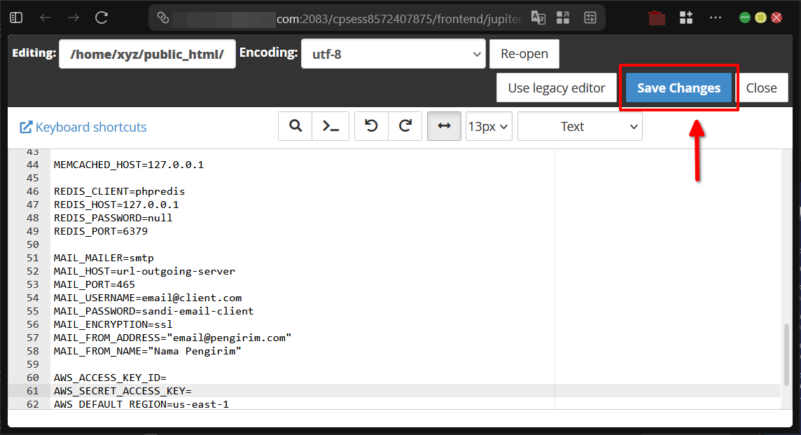 Cara Konfigurasi Email Laravel di cPanel Hosting dan VPS