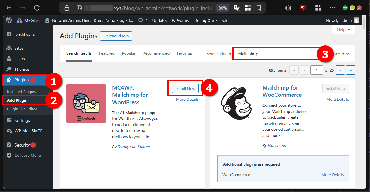 Cara Membuat Email Newsletter Mailchimp di WordPress