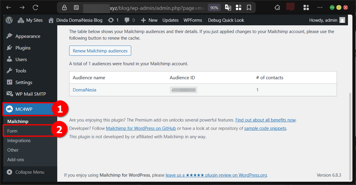 Cara Membuat Email Newsletter Mailchimp di WordPress