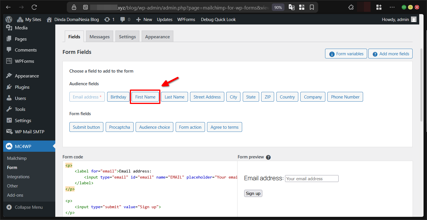 Cara Membuat Email Newsletter Mailchimp di WordPress