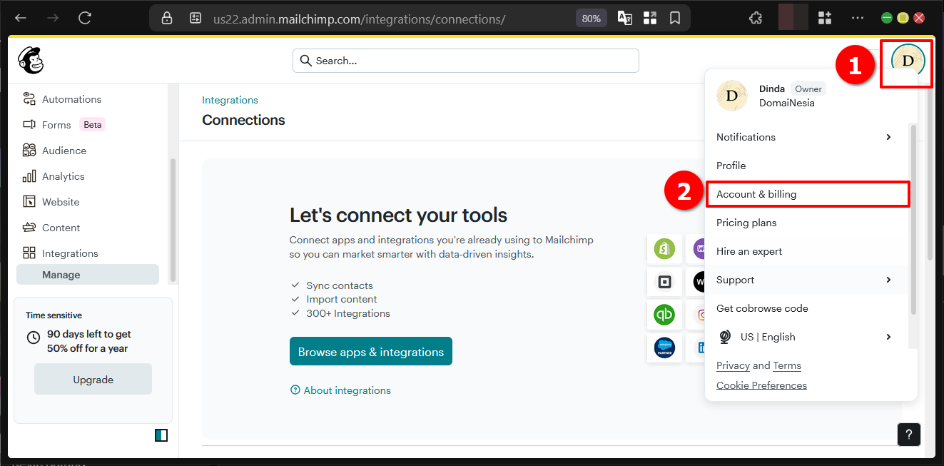 Cara Membuat Email Newsletter Mailchimp di WordPress