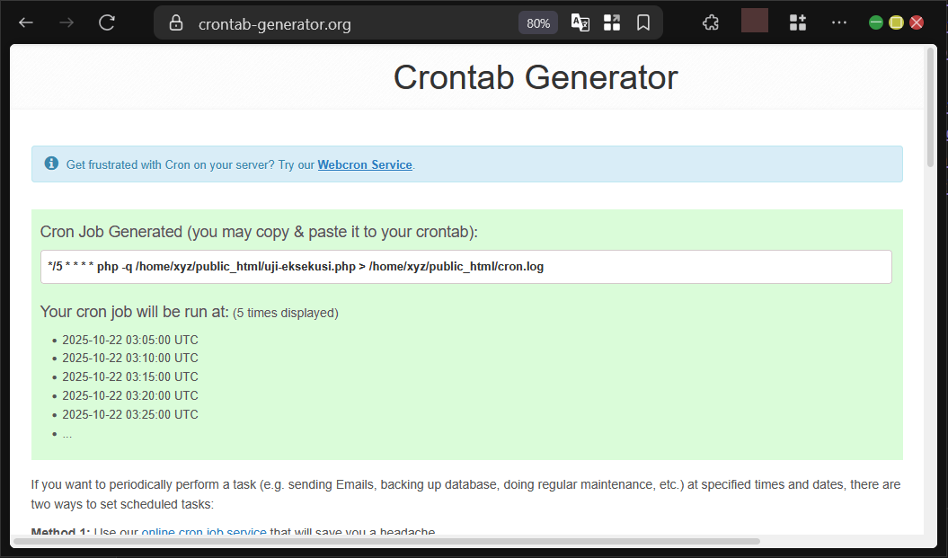 Cara Menambahkan Fitur Cron Job di cPanel Pada Website