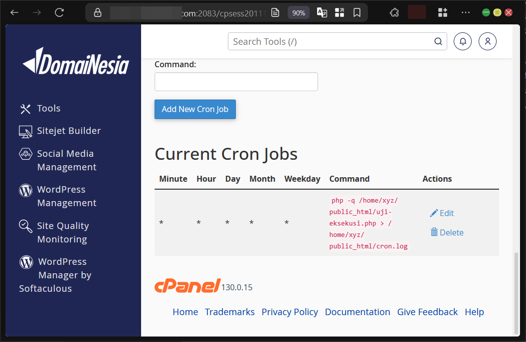 Cara Menambahkan Fitur Cron Job di cPanel Pada Website