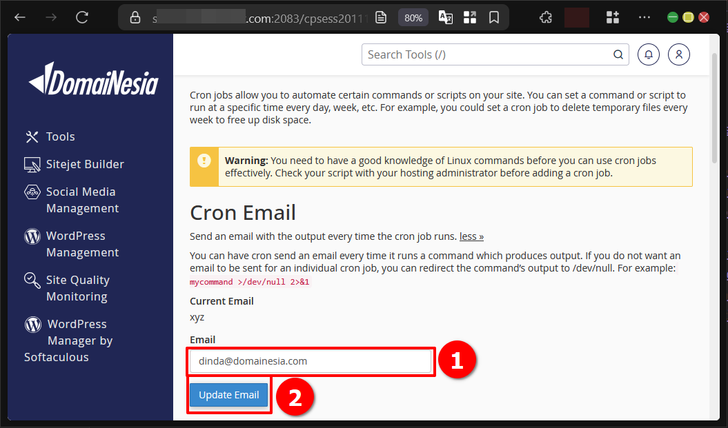Cara Menambahkan Fitur Cron Job di cPanel Pada Website