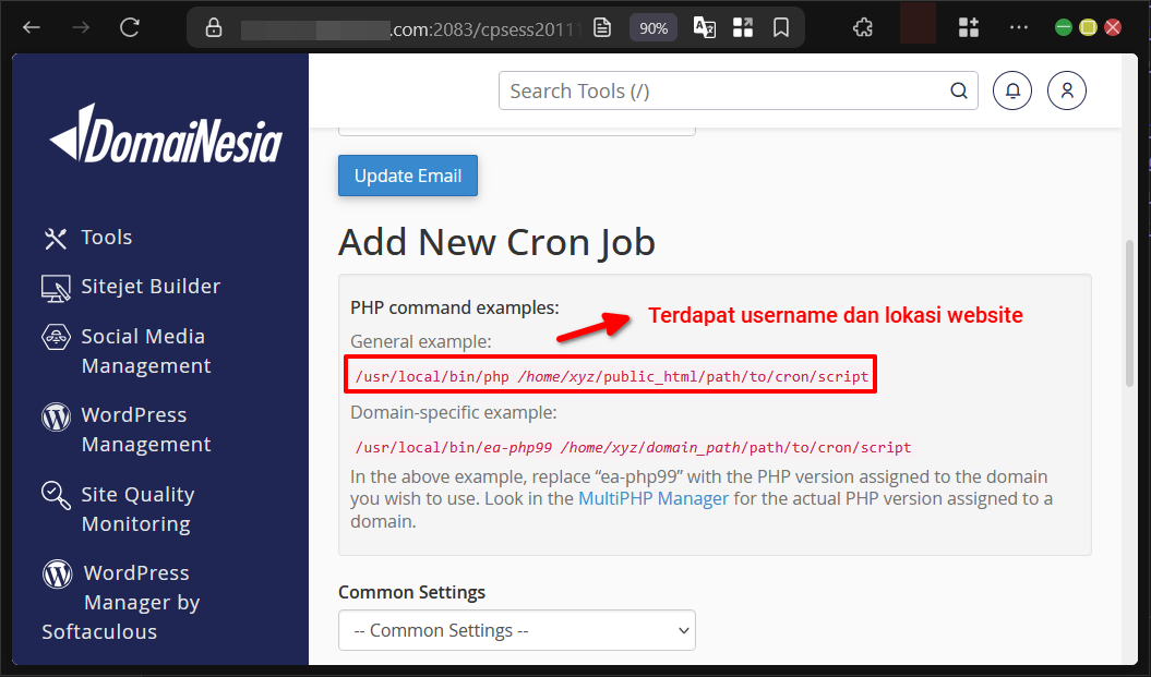 Cara Menambahkan Fitur Cron Job di cPanel Pada Website