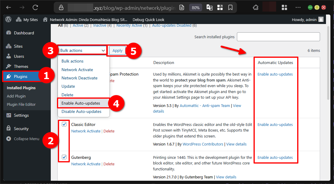 Cara Update Plugin di Wordpress Manual dan Otomatis 5 Cara Update Plugin di WordPress Manual dan Otomatis