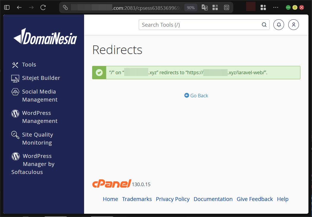 2 Cara Domain Masking di cPanel iframe dan Redirects