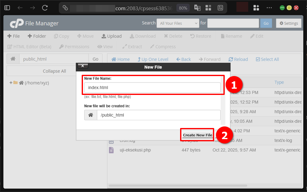 2 Cara Domain Masking di cPanel iframe dan Redirects