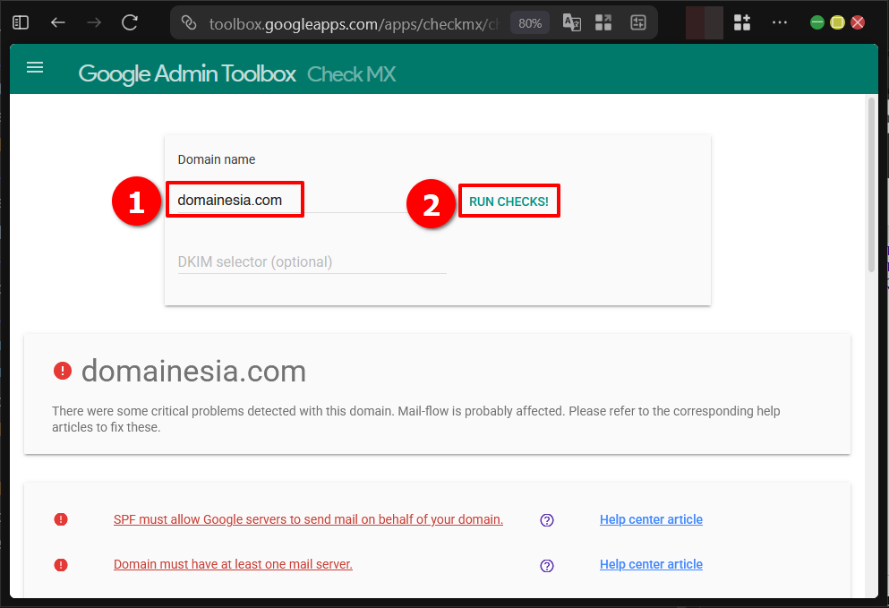 Konfigurasi Email di Google Workspace Agar Tidak ke SPAM