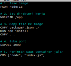 Dockerfile: Panduan Lengkap Membuat Custom Container 3 Menggunakan Dockerfile untuk Membangun Custom Container