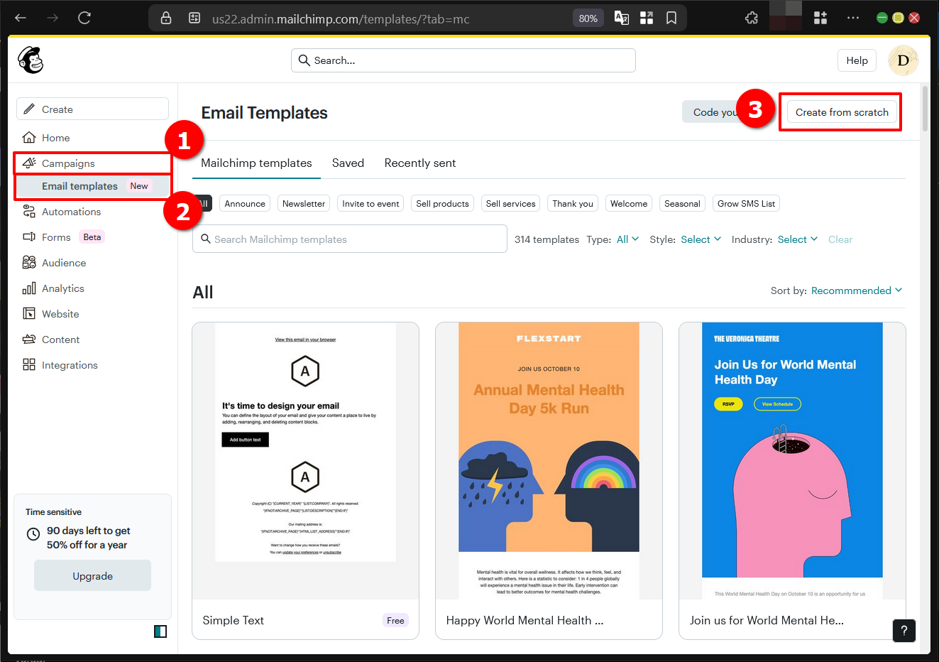 Panduan Dasar Email Campaign di Mailchimp Secara Gratis