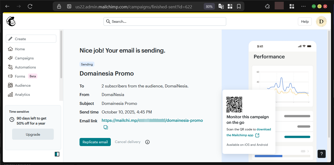Panduan Dasar Email Campaign di Mailchimp Secara Gratis