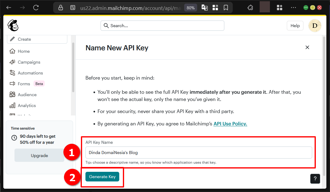 Panduan Dasar Email Campaign di Mailchimp Secara Gratis