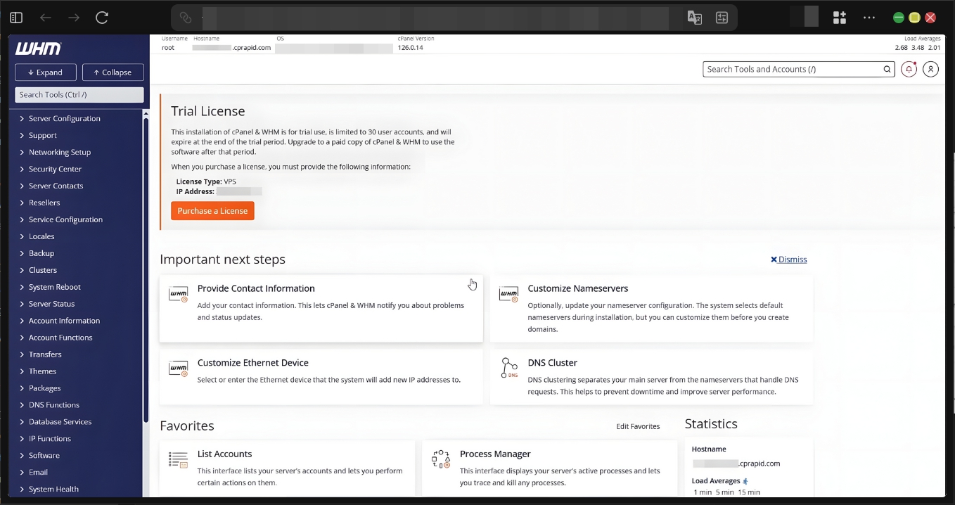 Panduan Install cPanel di VPS CentOS 9 Versi Stream
