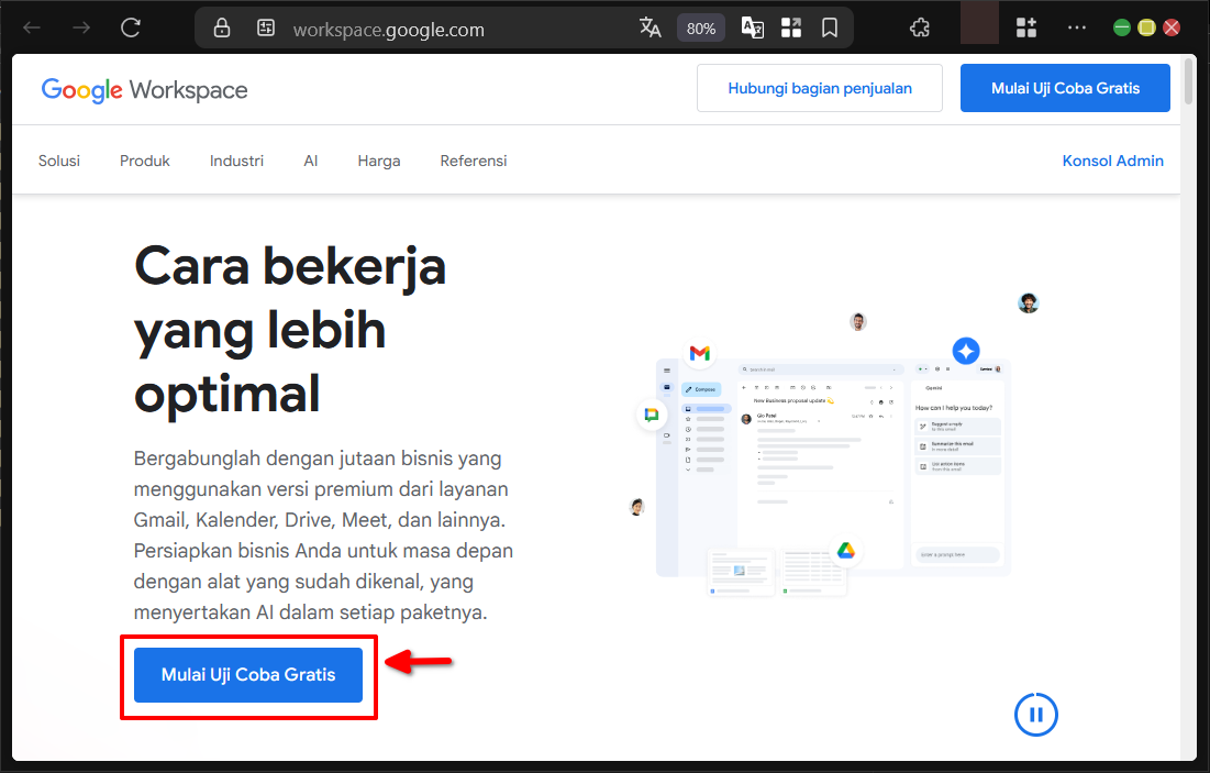 Panduan Koneksi Email Google Workspace ke Domain Utama 2 Panduan Koneksi Email Google Workspace ke Domain Utama