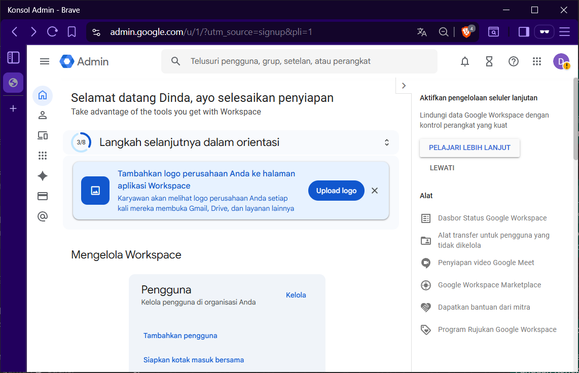 Panduan Koneksi Email Google Workspace ke Domain Utama 29 Panduan Koneksi Email Google Workspace ke Domain Utama