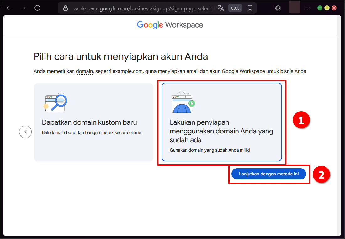 Panduan Koneksi Email Google Workspace ke Domain Utama 5 Panduan Koneksi Email Google Workspace ke Domain Utama