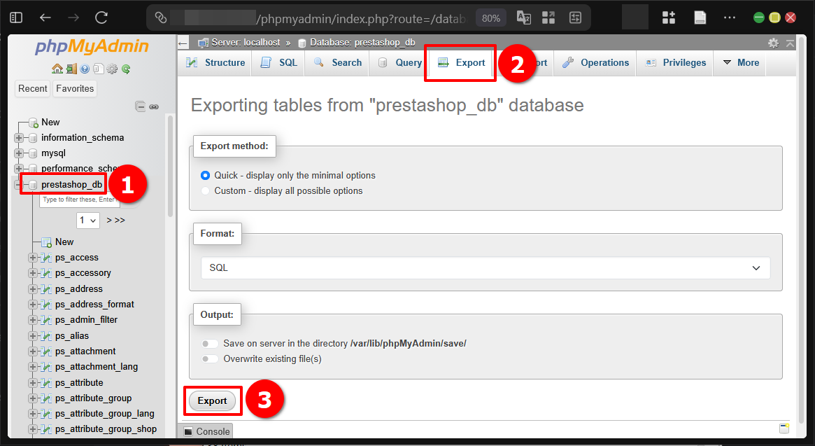 Cara Backup dan Restore di Prestashop (Metode CLI & GUI) 3 Cara Backup dan Restore di Prestashop (Metode CLI & GUI)