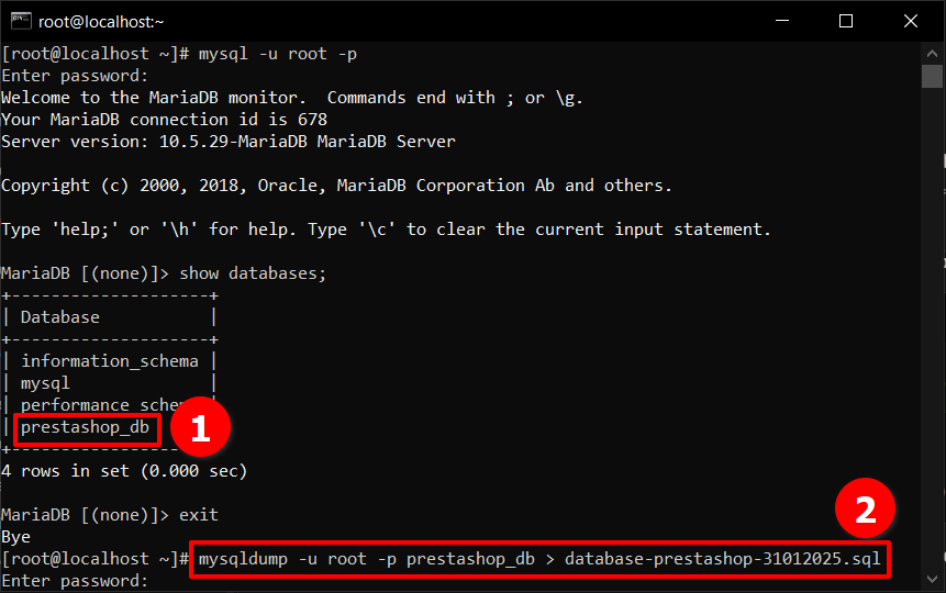 Cara Backup dan Restore di Prestashop (Metode CLI & GUI) 8 Cara Backup dan Restore di Prestashop (Metode CLI & GUI)