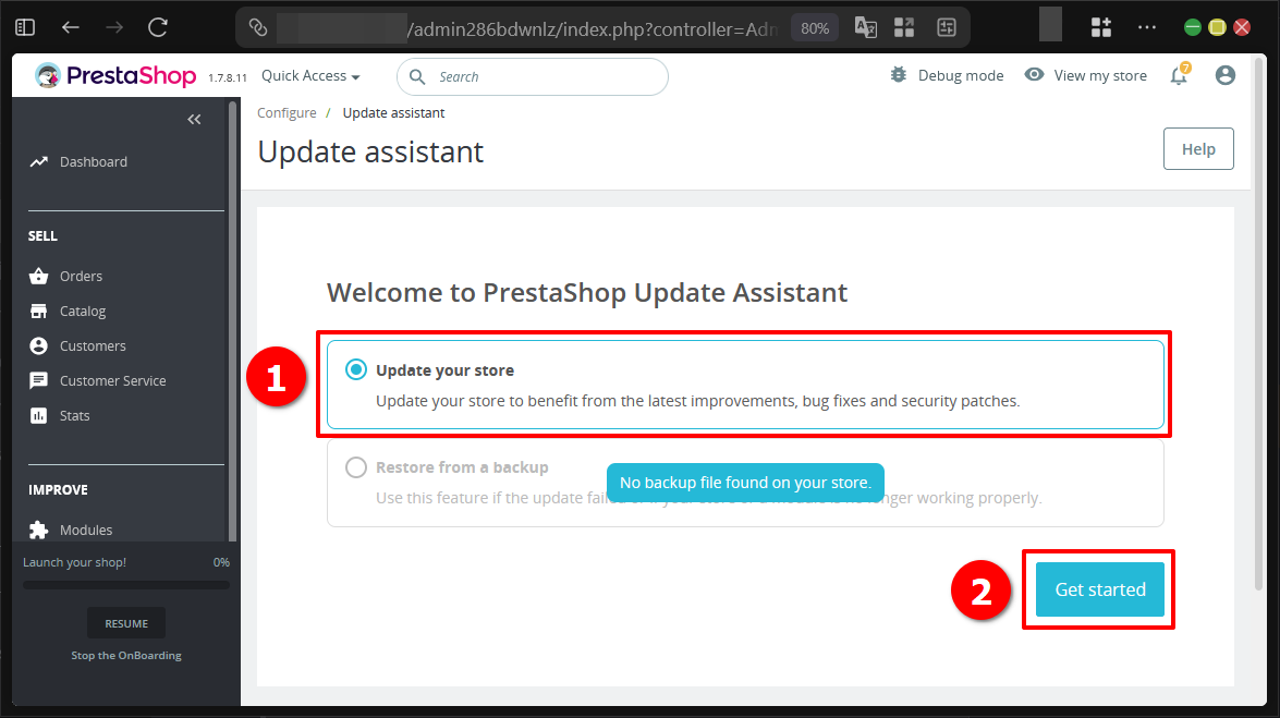Cara Ubah Versi Prestashop Dengan Modul Autoupgrade 11 Cara Ubah Versi Prestashop Dengan Modul Autoupgrade