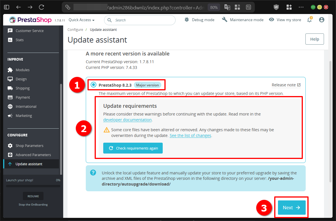 Cara Ubah Versi Prestashop Dengan Modul Autoupgrade 12 Cara Ubah Versi Prestashop Dengan Modul Autoupgrade