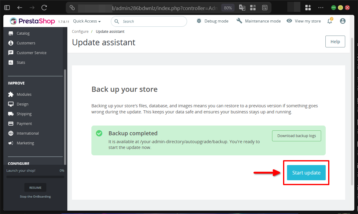 Cara Ubah Versi Prestashop Dengan Modul Autoupgrade 16 Cara Ubah Versi Prestashop Dengan Modul Autoupgrade