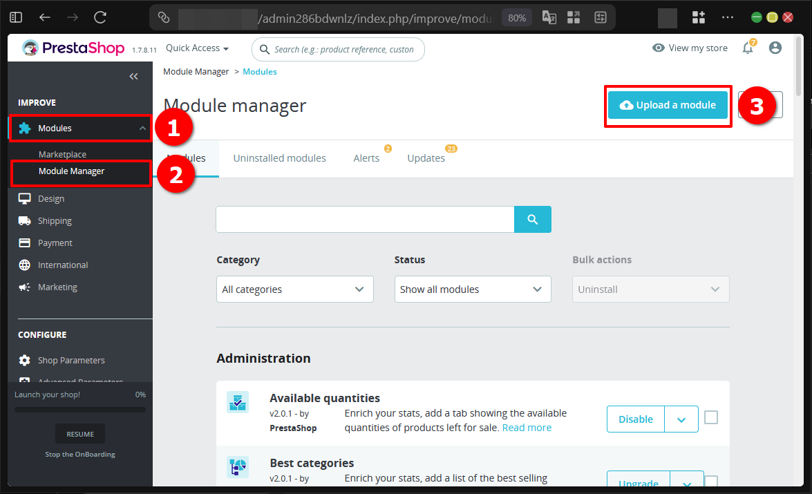 Cara Ubah Versi Prestashop Dengan Modul Autoupgrade 8 Cara Ubah Versi Prestashop Dengan Modul Autoupgrade