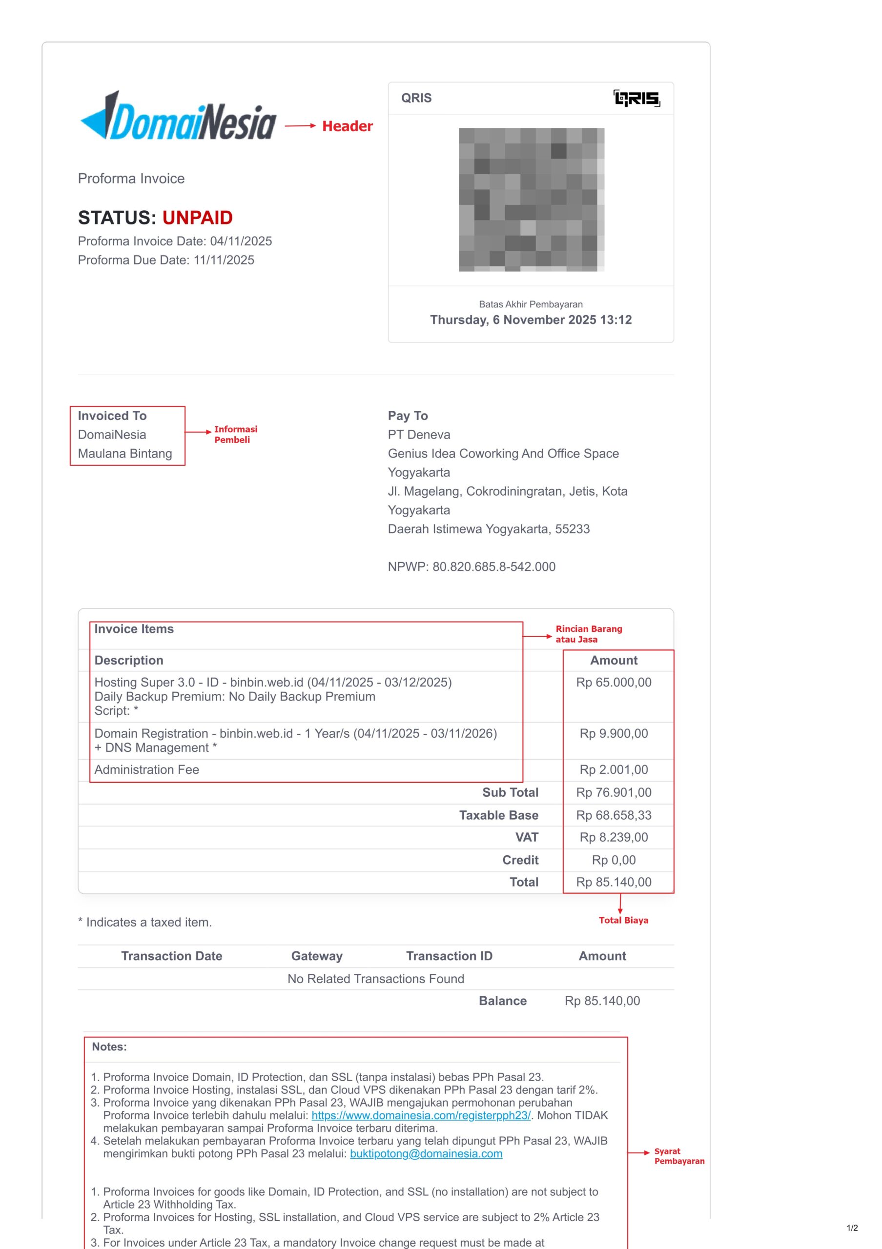 Cara Membuat Proforma Invoice untuk Bisnis dan Freelance 3 Cara Membuat Proforma Invoice