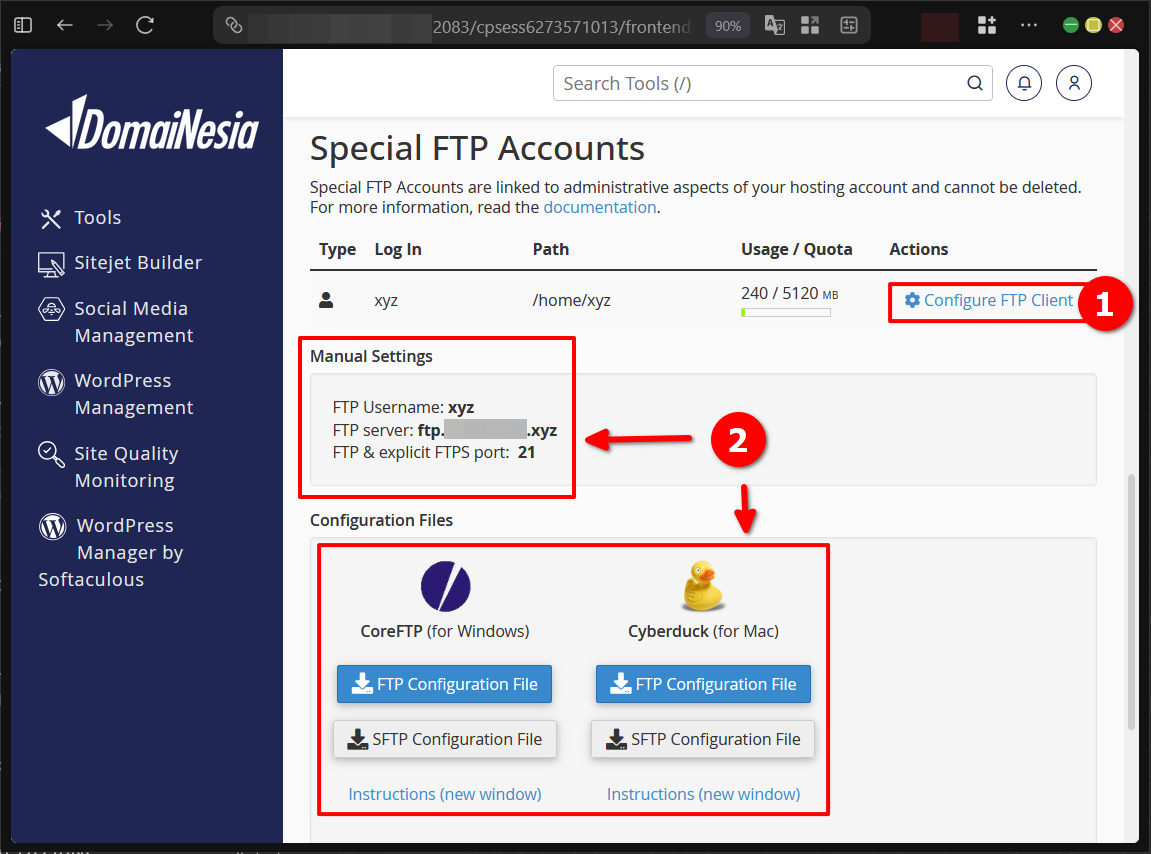 Panduan Backup dan Restore Data Wordpress via Plugin & FTP 14 Panduan Backup dan Restore Data WordPress via Plugin & FTP