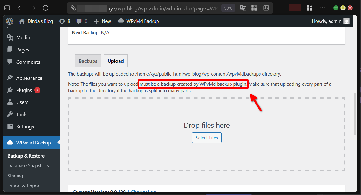 Panduan Backup dan Restore Data Wordpress via Plugin & FTP 8 Panduan Backup dan Restore Data WordPress via Plugin & FTP
