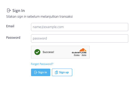 Cara Order Dedicated Server