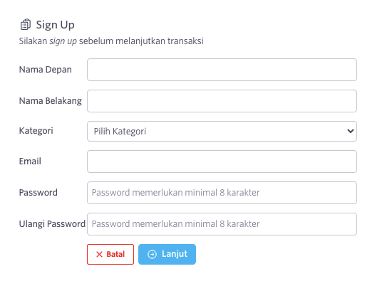 Cara Order Dedicated Server