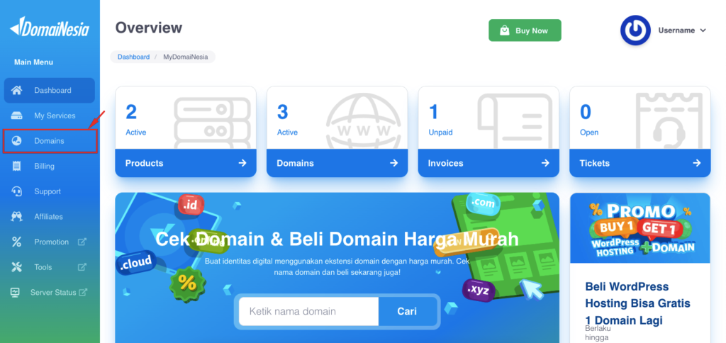 Cara Menghubungkan Custom Domain ke Wordpress Hosting 8 custom domain ke WordPress