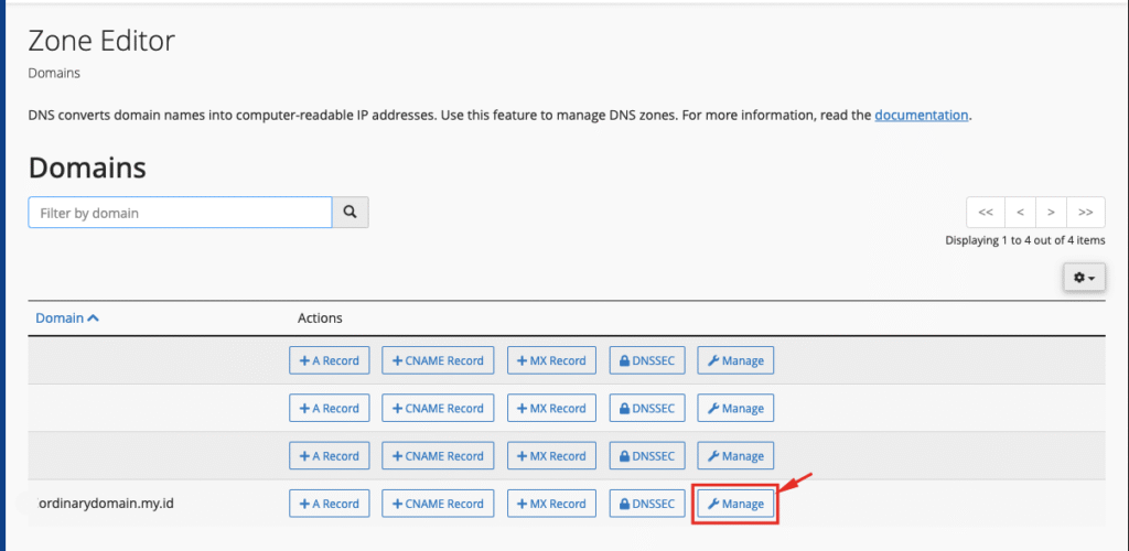 Setting Google Workspace di cPanel