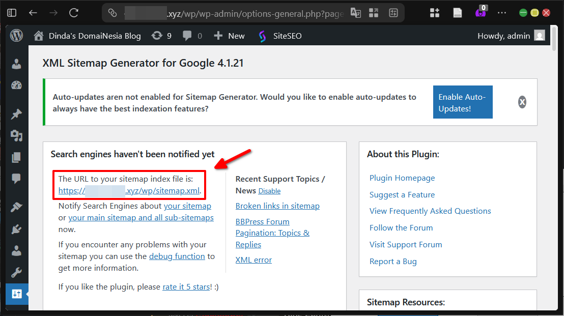 2 Cara Membuat XML Sitemap di Wordpress (Plugin & Manual) 16 2 Cara Membuat XML Sitemap di WordPress (Plugin & Manual)