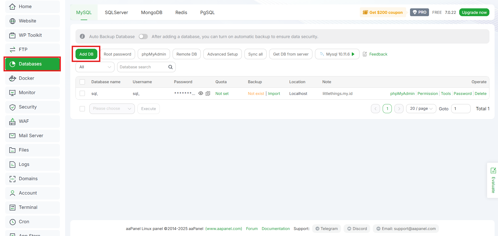 Cara Menghubungkan WordPress dengan aaPanel, Mudah! 16 Cara Menghubungkan WordPress dengan aaPanel, Mudah! 15