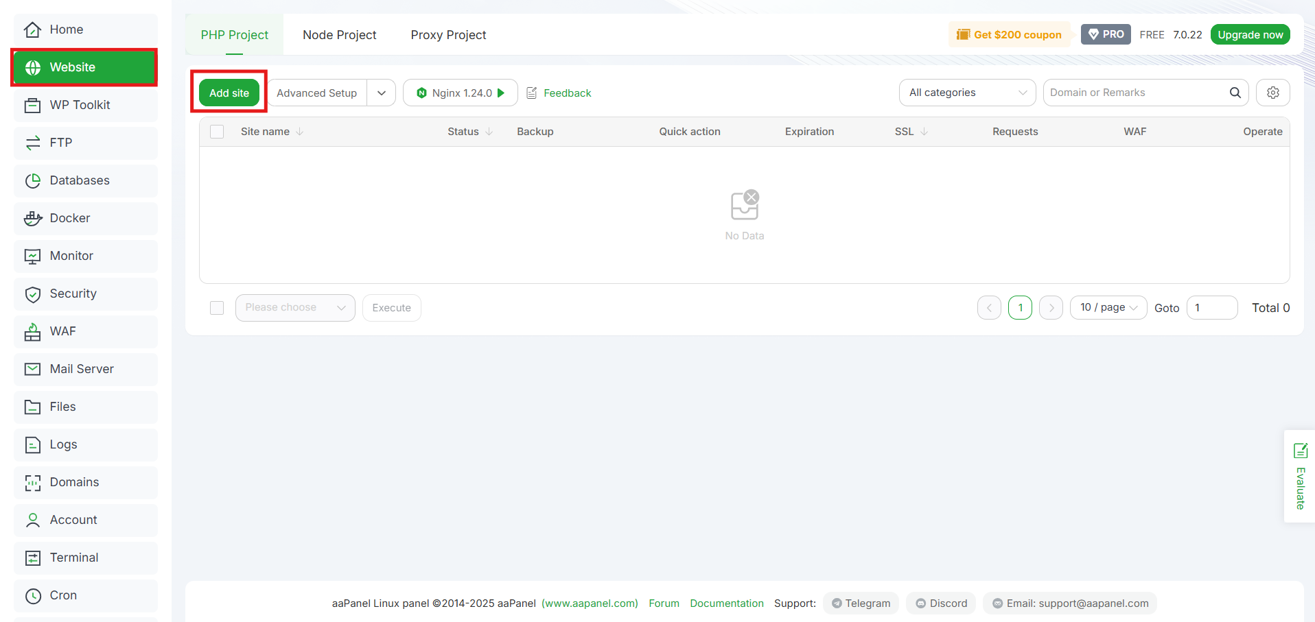 Cara Menghubungkan WordPress dengan aaPanel, Mudah! 4 Cara Menghubungkan WordPress dengan aaPanel, Mudah! 3