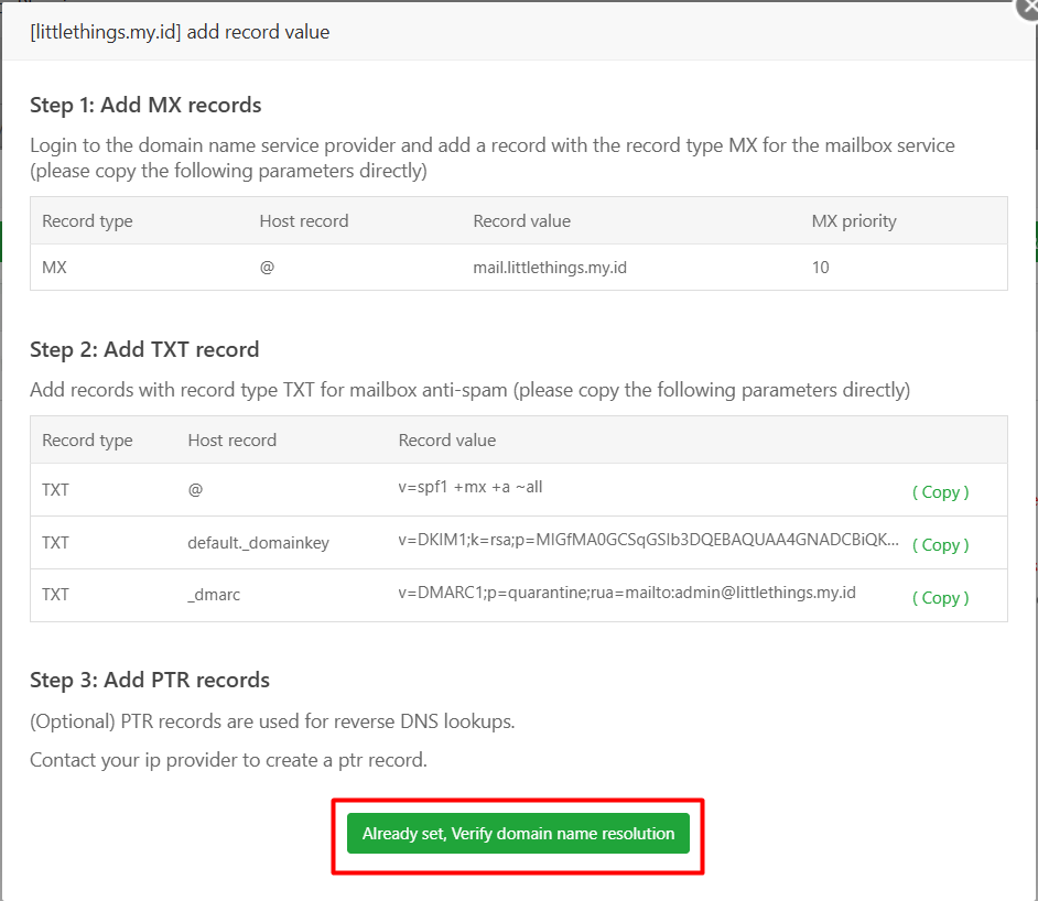 Cara Instal Mail Server di aaPanel untuk Kirim Email di VPS 12 Cara Instal Mail Server di aaPanel untuk Kirim Email di VPS 11