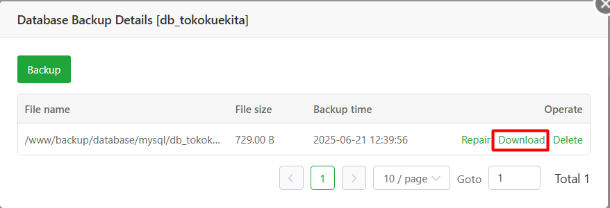Cara Membuat dan Mengelola Database MySQL di aaPanel 23 Cara Membuat dan Mengelola Database MySQL di aaPanel 22