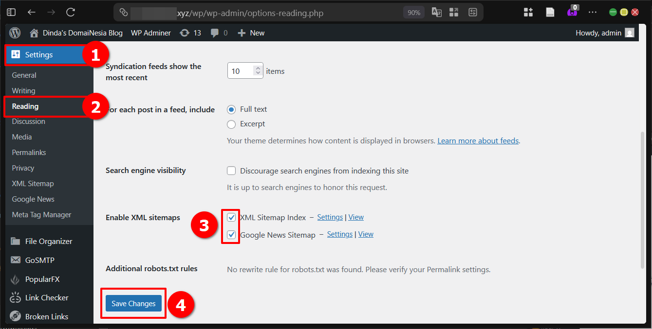 Cara Indeks Berita di Wordpress Dengan Sitemap Google News 8 Cara Indeks Berita di WordPress Dengan Sitemap Google News