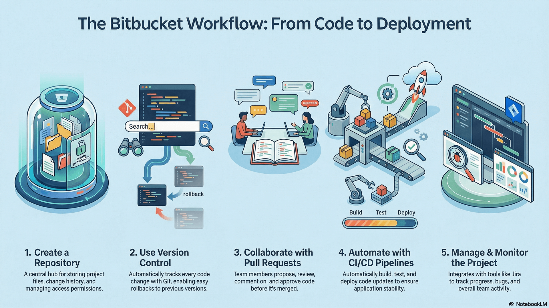 Mengenal Bitbucket dan Perbedaannya dengan GitHub 2 Perbedaan Bitbucket dan GitHub