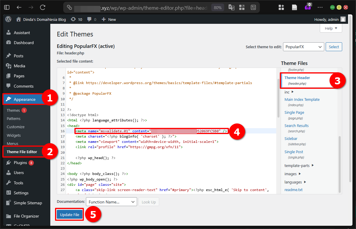 2 Cara Tambah Meta Tag di Wordpress Untuk Tingkatkan SEO 5 2 Cara Tambah Meta Tag di WordPress Untuk Tingkatkan SEO