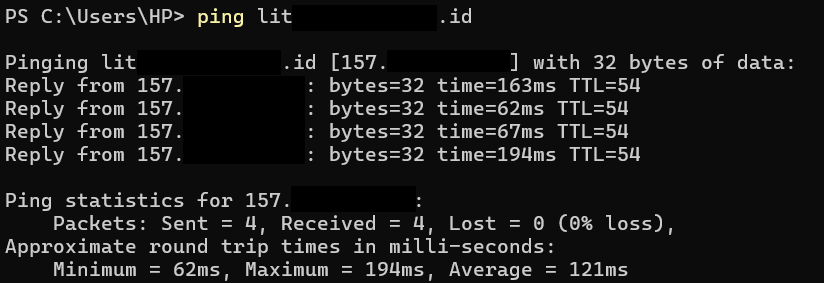 Cara Cek Domain Sudah Terhubung ke VPS, Sudah Terkoneksi? 2 Cara Cek Domain Sudah Terhubung ke VPS, Sudah Terkoneksi? 1