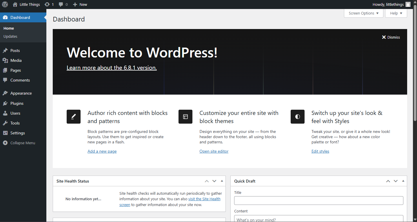 Cara Instal WordPress di aaPanel untuk Pemula (Step-by-Step) 13 Cara Instal WordPress di aaPanel untuk Pemula (Step-by-Step) 12