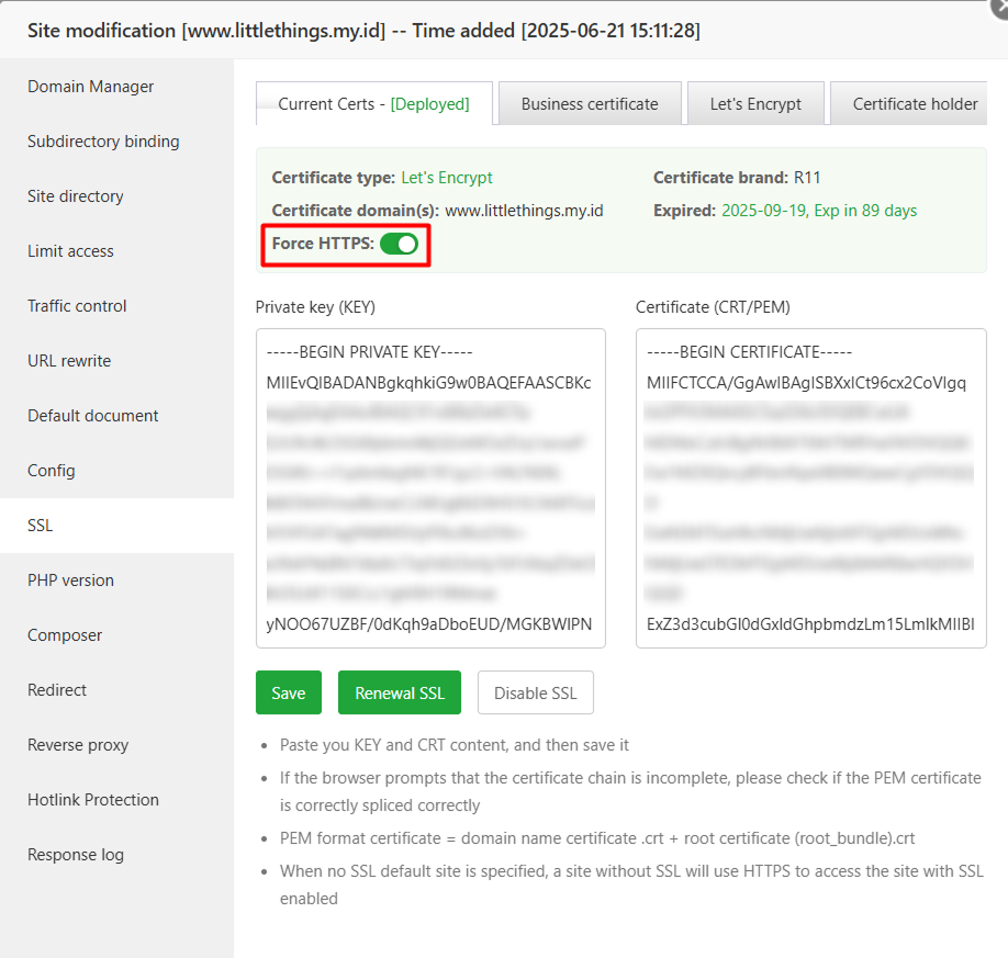 Cara Menghubungkan Domain DomaiNesia ke aaPanel, Mudah! 14 Cara Menghubungkan Domain DomaiNesia ke aaPanel, Mudah! 13