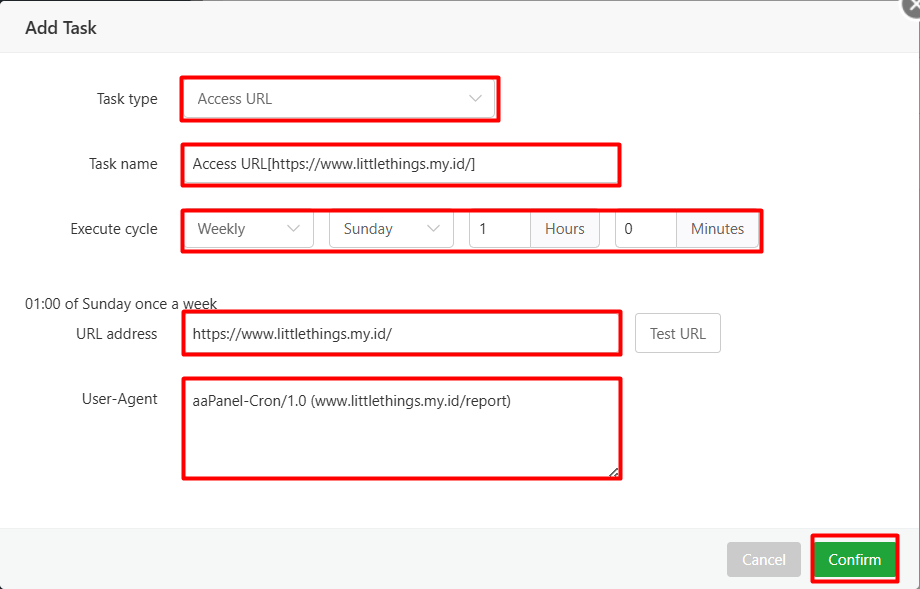 Cara Konfigurasi Cron Job di aaPanel untuk Otomatisasi Tugas 5 Cara Konfigurasi Cron Job di aaPanel untuk Otomatisasi Tugas 4